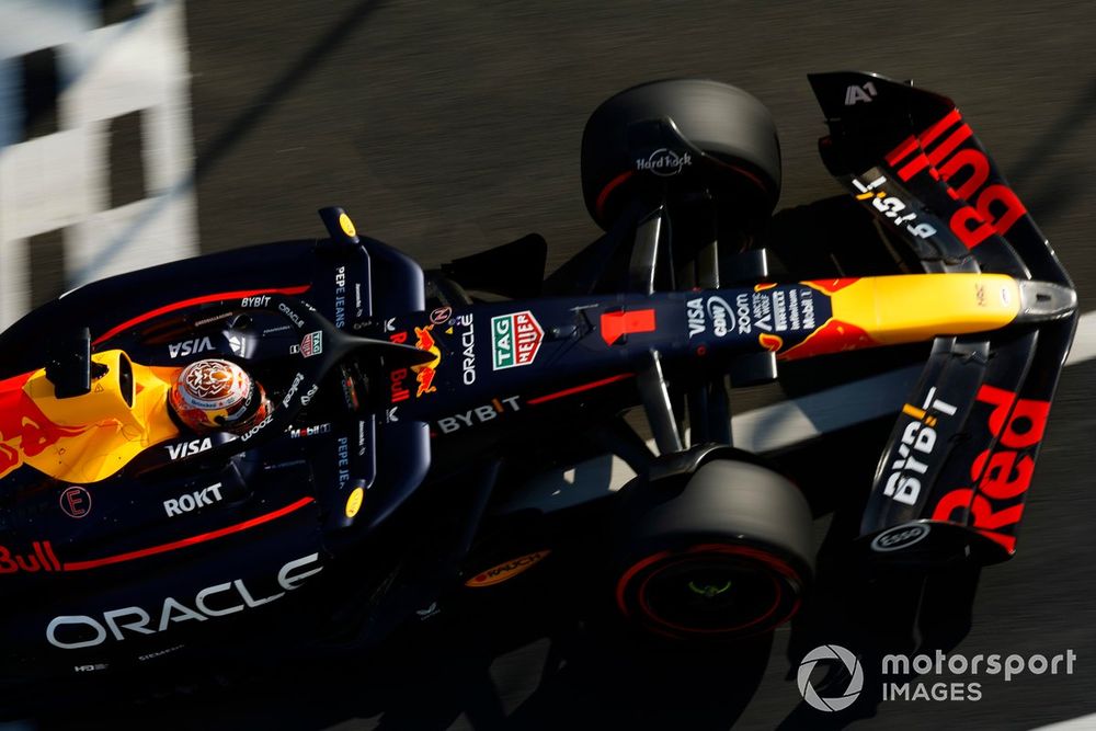 Verstappen was second fastest on Friday despite complaining of an early brake issue