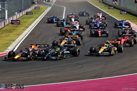 Race start, Hungaroring, 2023