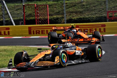 Oscar Piastri, Lando Norris, McLaren, Hungaroring, 2024