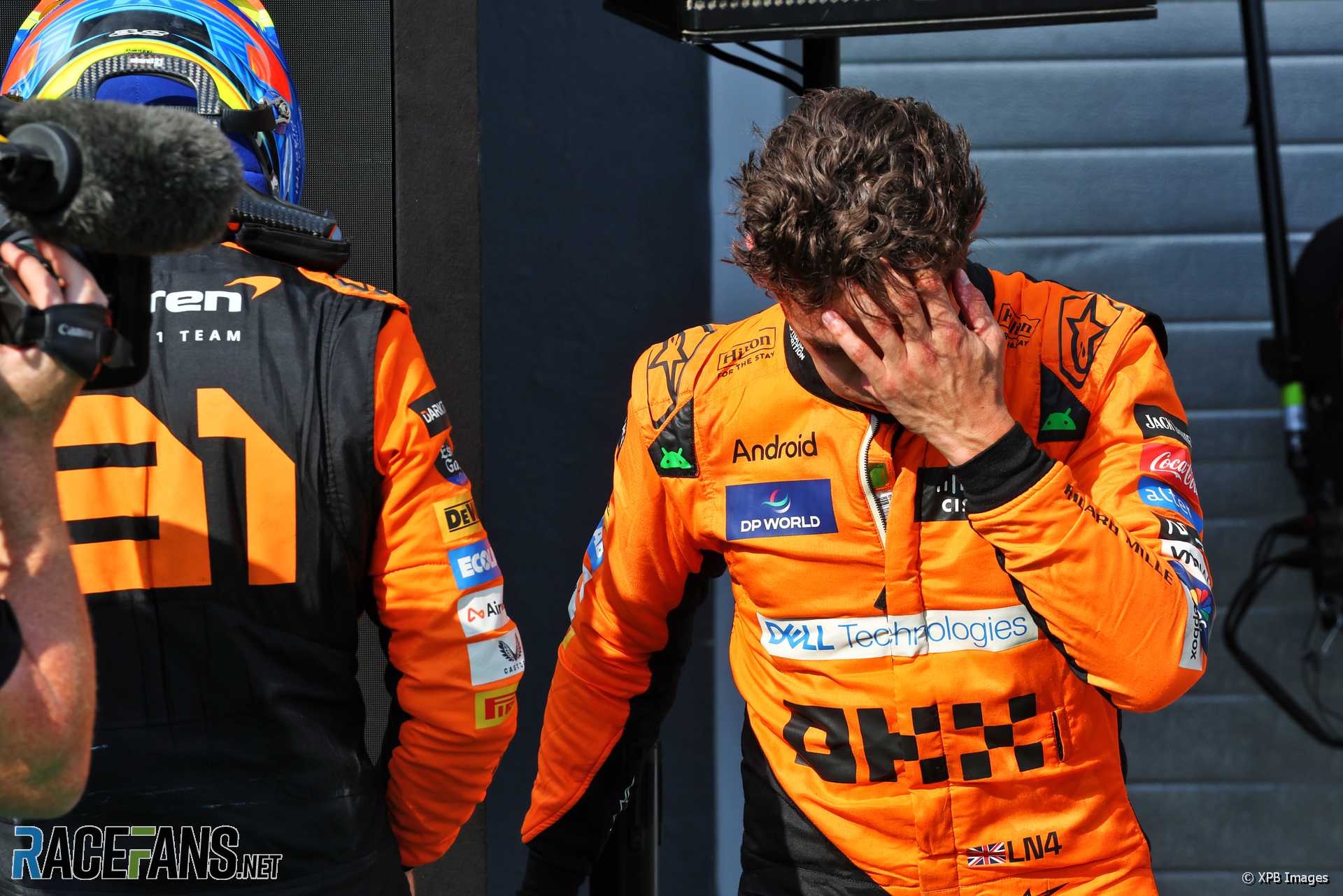 Oscar Piastri, Lando Norris, McLaren, Hungaroring, 2024