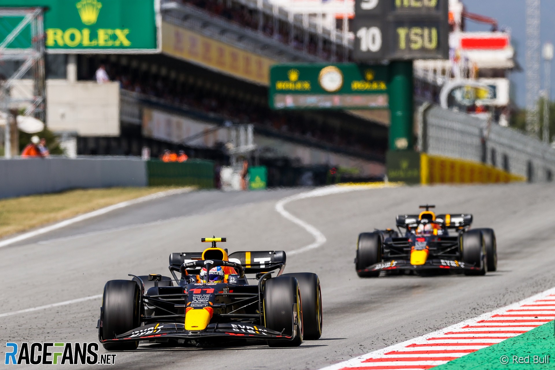 Sergio Perez, Red Bull, Circuit de Catalunya, 2022