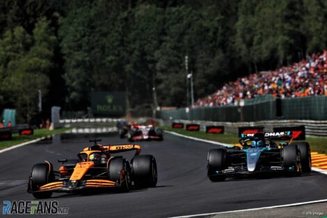 Oscar Piastri, McLaren, Spa-Francorchamps, 2024