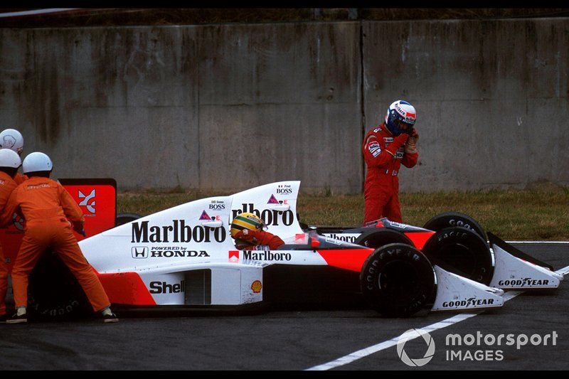 Alain Prost, McLaren, Ayrton Senna, McLaren