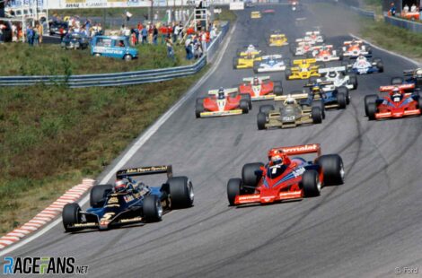 Start, Anderstorp, 1978 Swedish Grand Prix