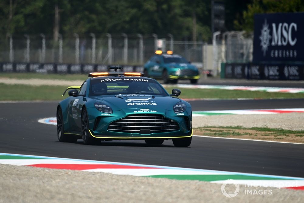 The Aston Martin Vantage Safety Car