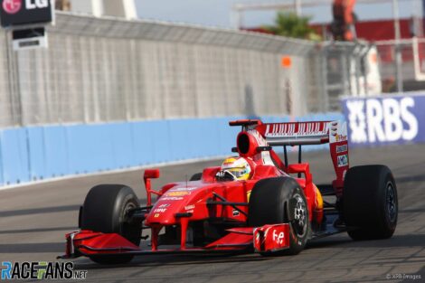 Luca Badoer, Ferrari, Valencia, 2009