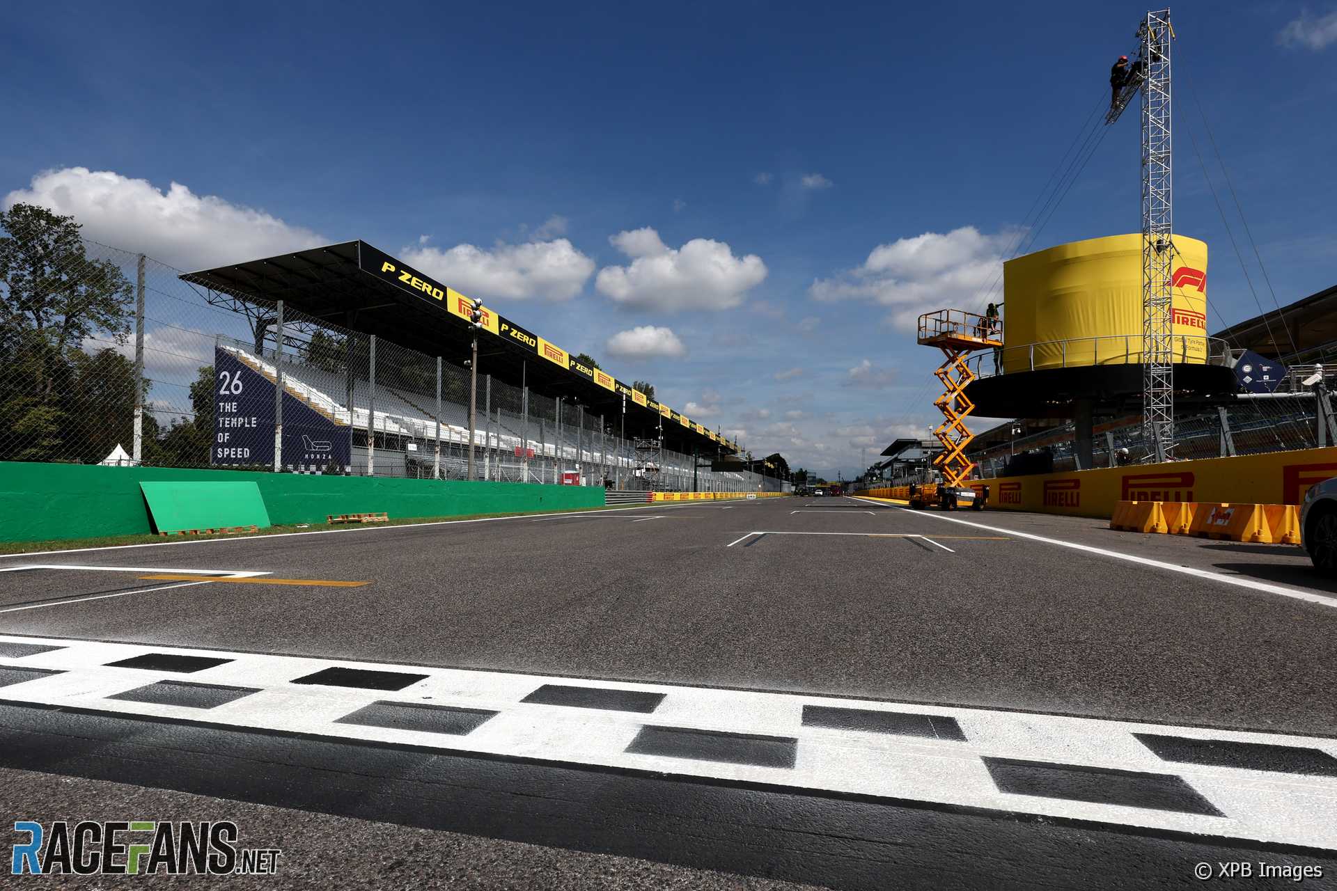 Start/finish line, Monza, 2023