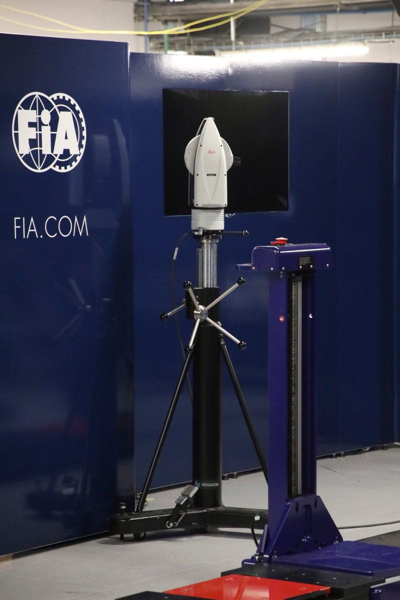 FIA Scrutineering area