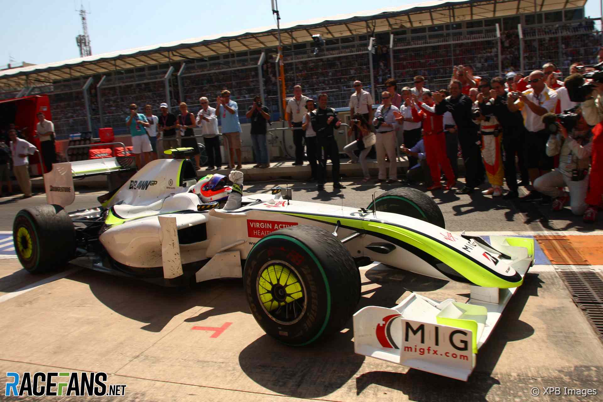 Rubens Barrichello, Brawn, Valencia, 2009