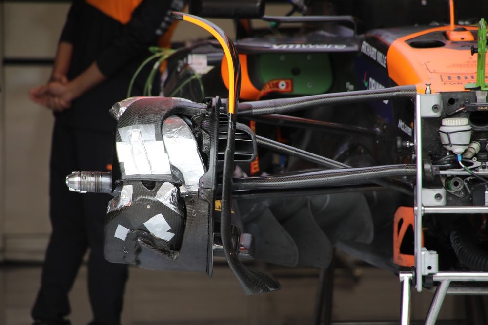 McLaren MCL38 technical detail