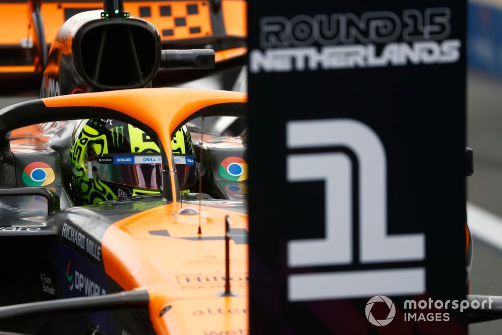 Pole man Lando Norris, McLaren F1 Team