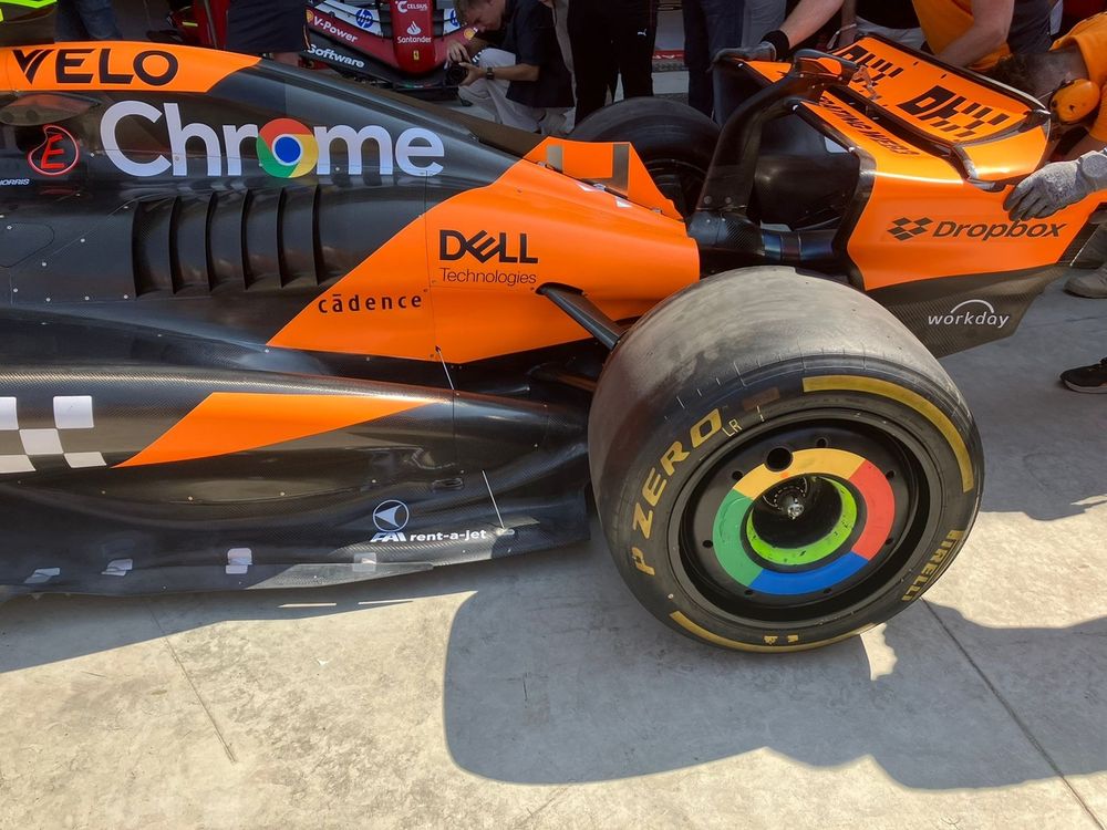 McLaren MCL38 technical detail