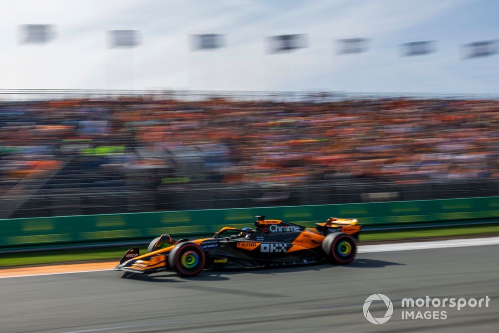 Both McLarens were sporting updated bodywork in FP2