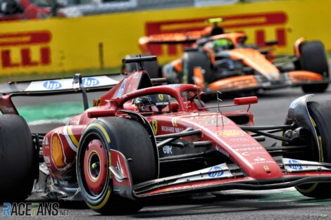 Charles Leclerc, Ferrari, Monza, 2024