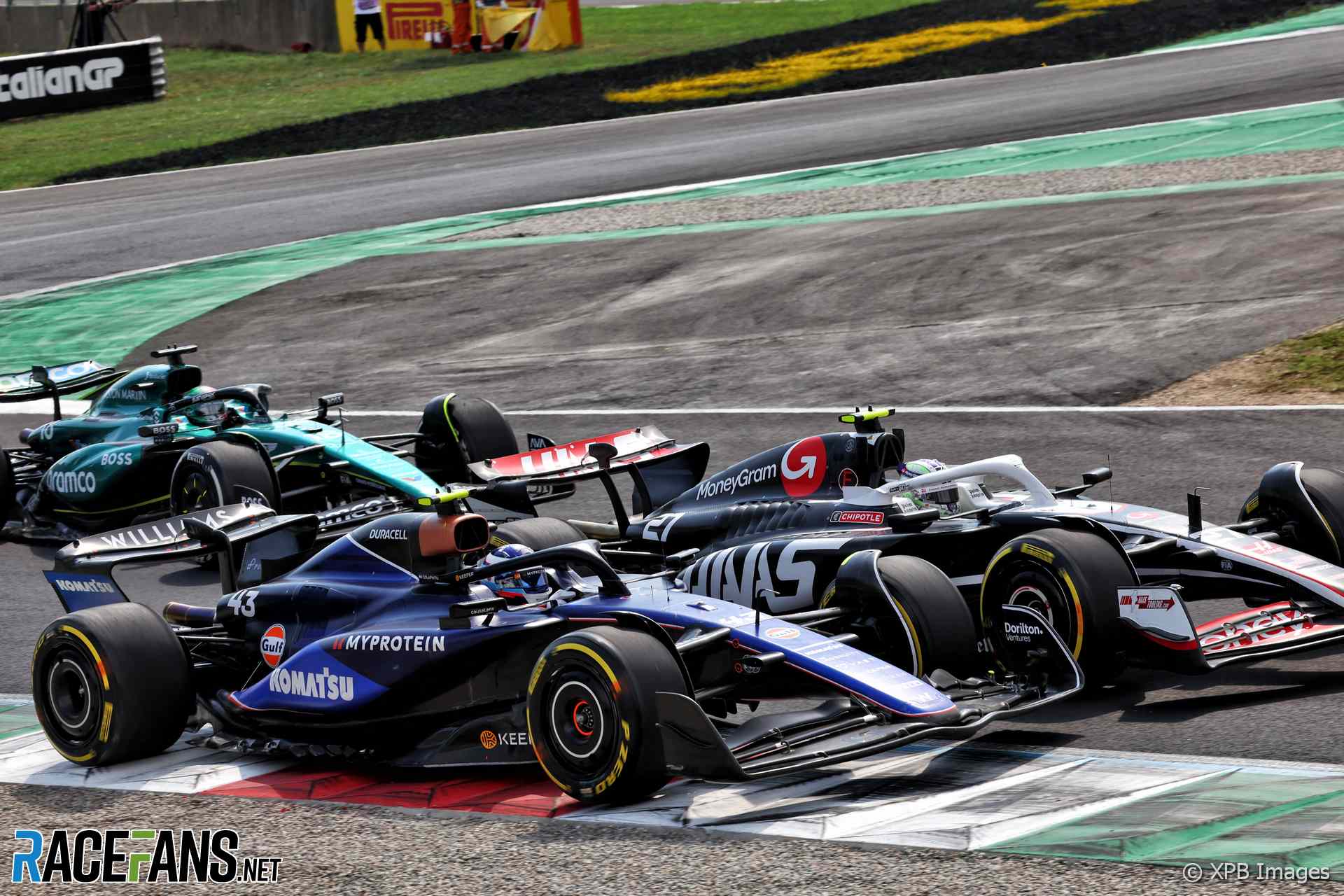 Franco Colapinto, Nico Hulkenberg, Monza, 2024