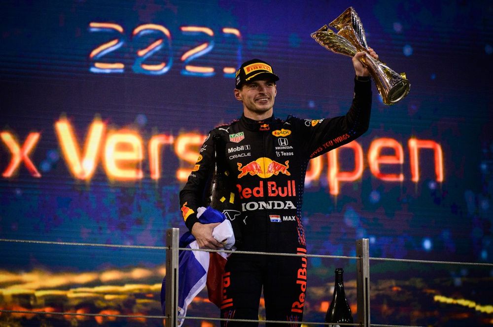 World Champion Max Verstappen, Red Bull Racing