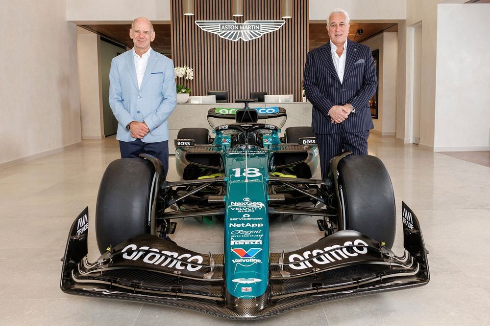 Adrian Newey,  Aston Martin Formula One  Team, Lawrence Stroll, Executive Chairman, Aston Martin Formula One Team