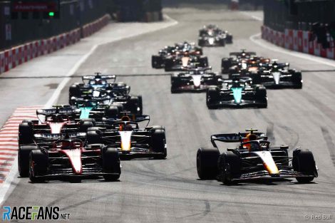 Start, Baku, 2023 Azerbaijan Grand Prix