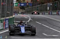 Alexander Albon, Williams, Baku City Circuit, 2024