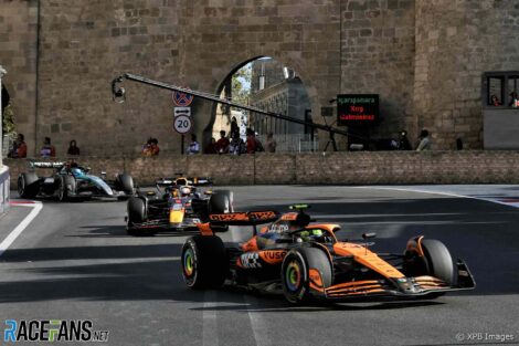 Lando Norris, McLaren, Baku City Circuit, 2024