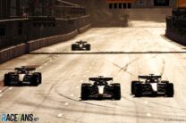 Carlos Sainz Jnr, Sergio Perez, Charles Leclerc, Baku City Circuit, 2024