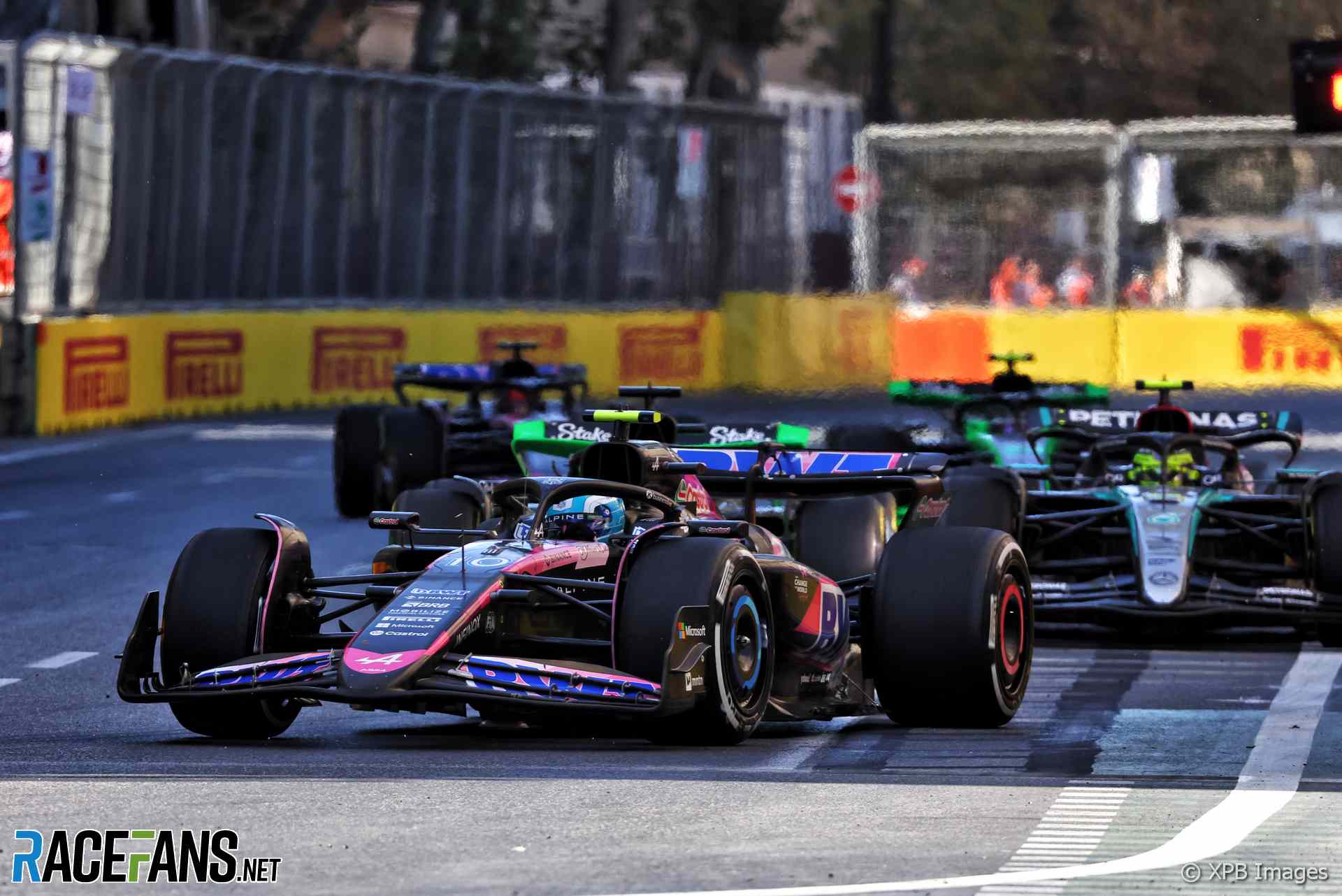 Pierre Gasly, Alpine, Baku City Circuit, 2024