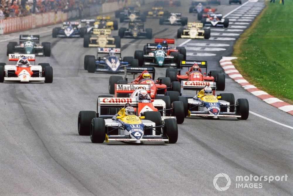 As Lotus had in 1973, Williams pair Piquet and Mansell took points away from each other to open the door for McLaren and Prost