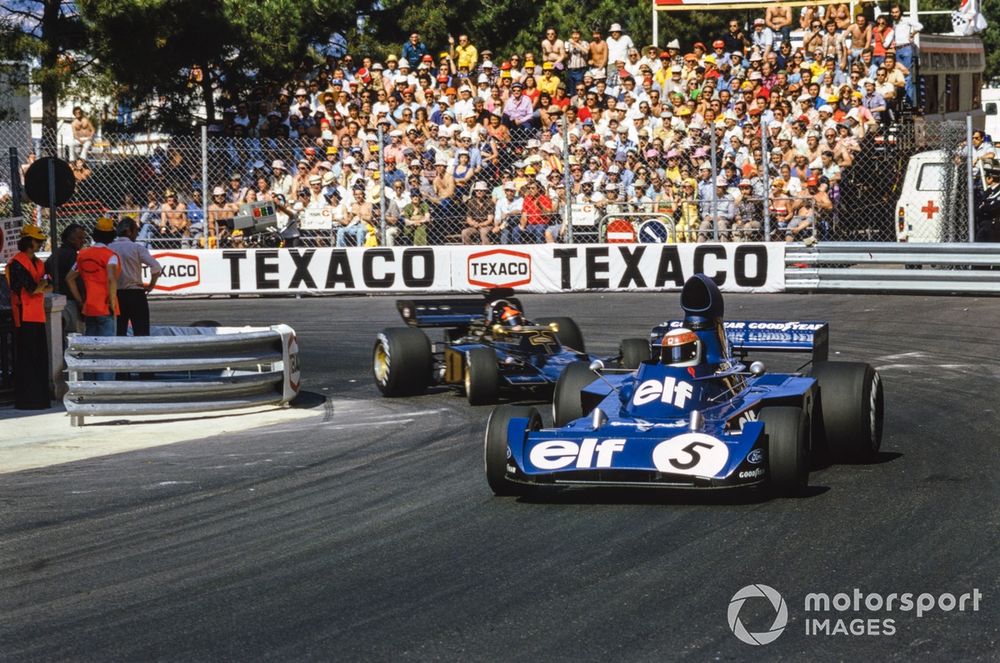 Lotus team-mates Fittipaldi and Peterson took points away from each other in 1973, allowing Tyrrell ace Stewart to beat them to the drivers' title