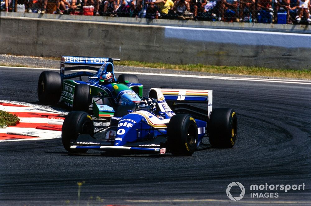 Schumacher's lack of a strong number two in 1994 meant Williams - despite Hill's agonising drivers' championship defeat - claimed the constructors' with Coulthard and Mansell playing supporting roles