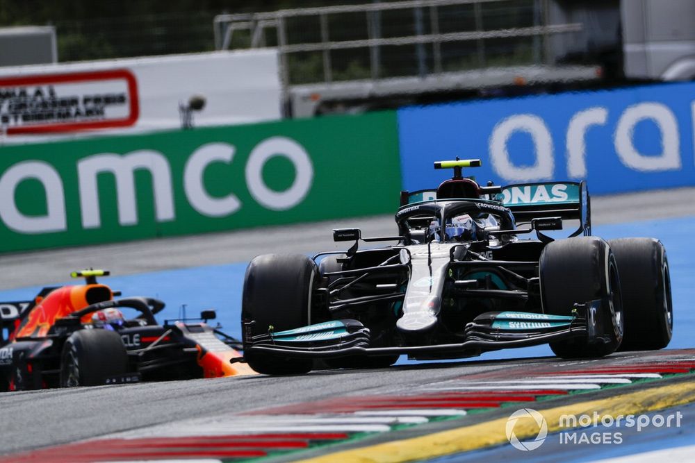 Although the Verstappen-Hamilton battle was finely balanced, Bottas had the better of Perez in the battle of the number twos