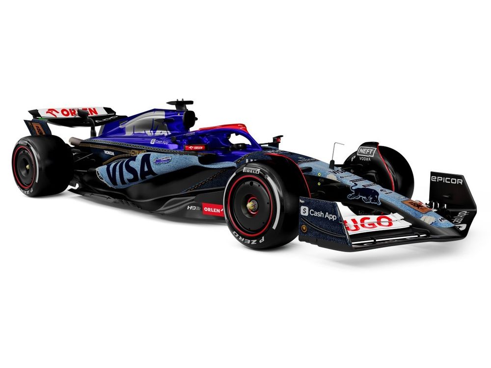 RB F1 Team VCARB 01 special livery, Singapore GP