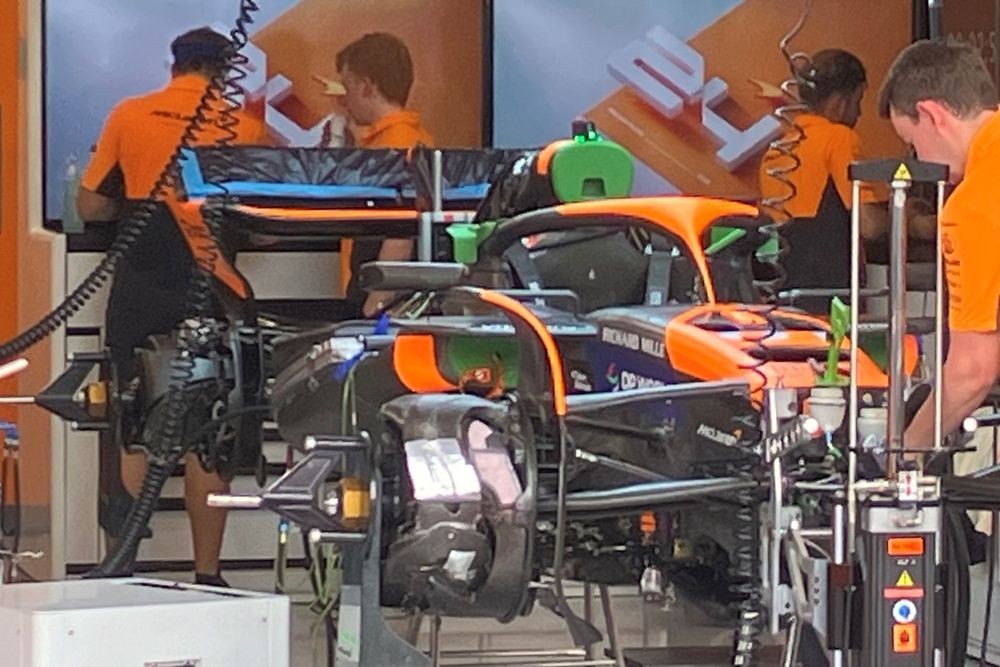 McLaren MCL38 technical detail