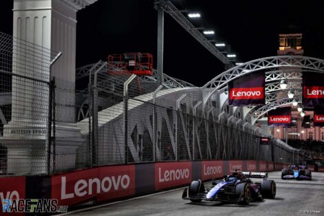 Alexander Albon, Williams, Singapore, 2024