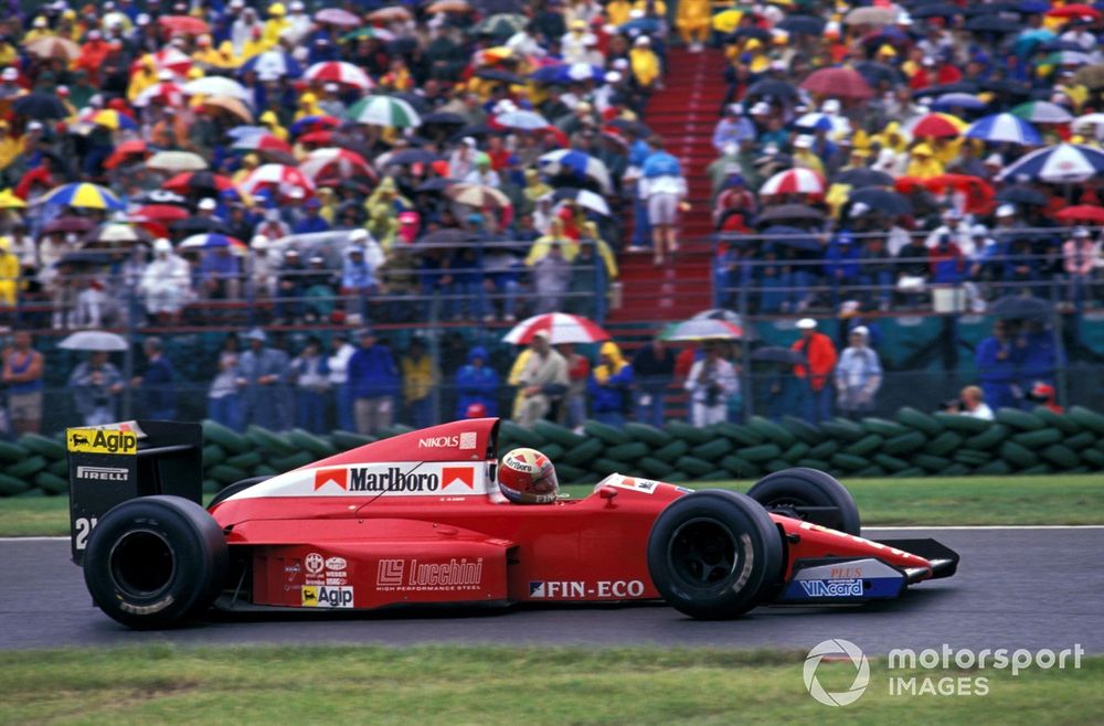 Caffi now owns the chassis he drove to sixth at the 1989 Canadian GP