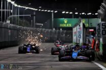 Esteban Ocon, Alpine, Singapore, 2024