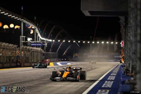 Lando Norris, McLaren, Singapore, 2024