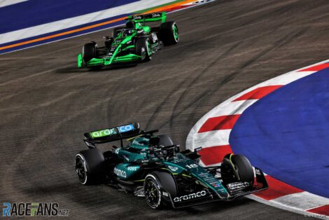 Lance Stroll, Aston Martin, Singapore, 2024