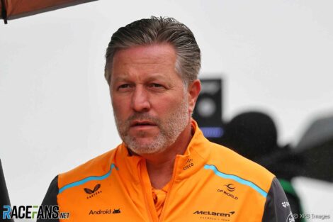 Zak Brown, McLaren, Silverstone, 2024