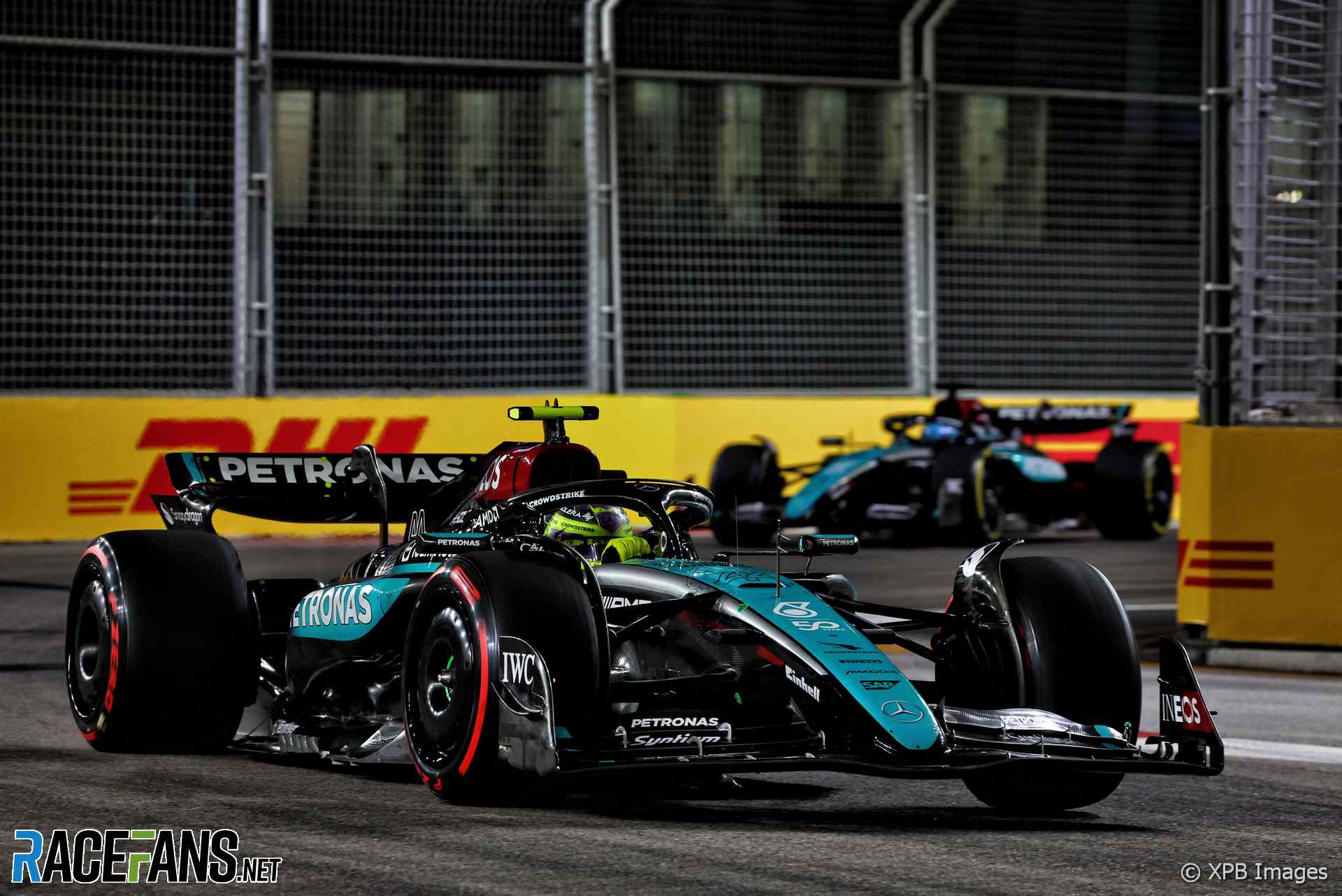 Lewis Hamilton, Mercedes, Singapore, 2024