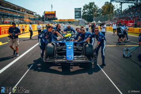 Franco Colapinto, Williams, Monza, 2024