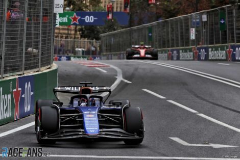 Alexander Albon, Williams, Baku City Circuit, 2024