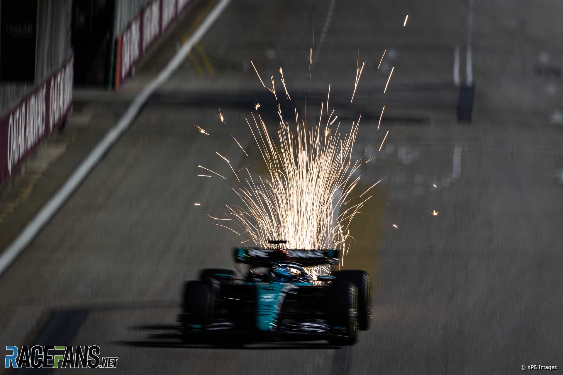 George Russell, Mercedes, Singapore, 2024