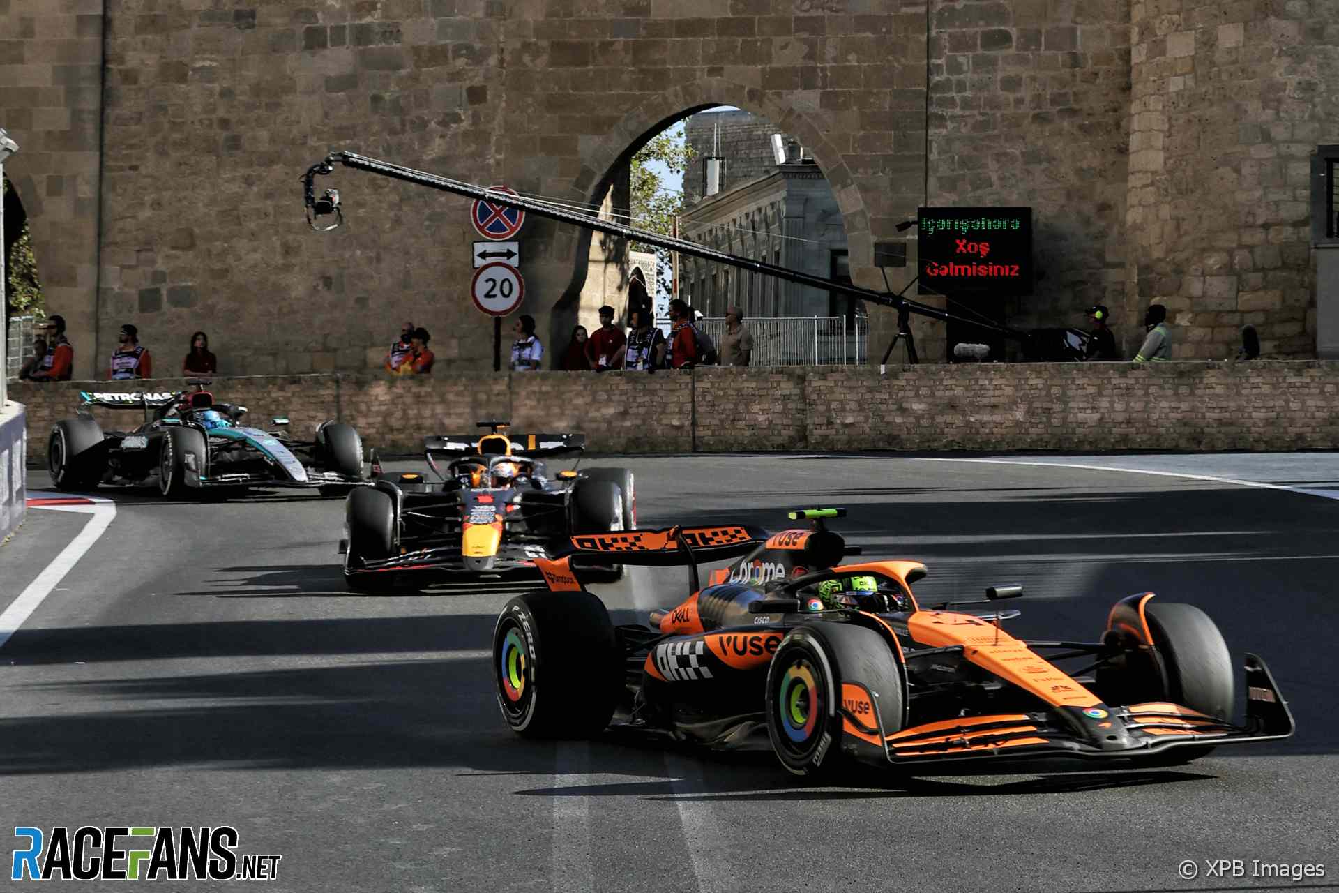 Lando Norris, McLaren, Baku City Circuit, 2024