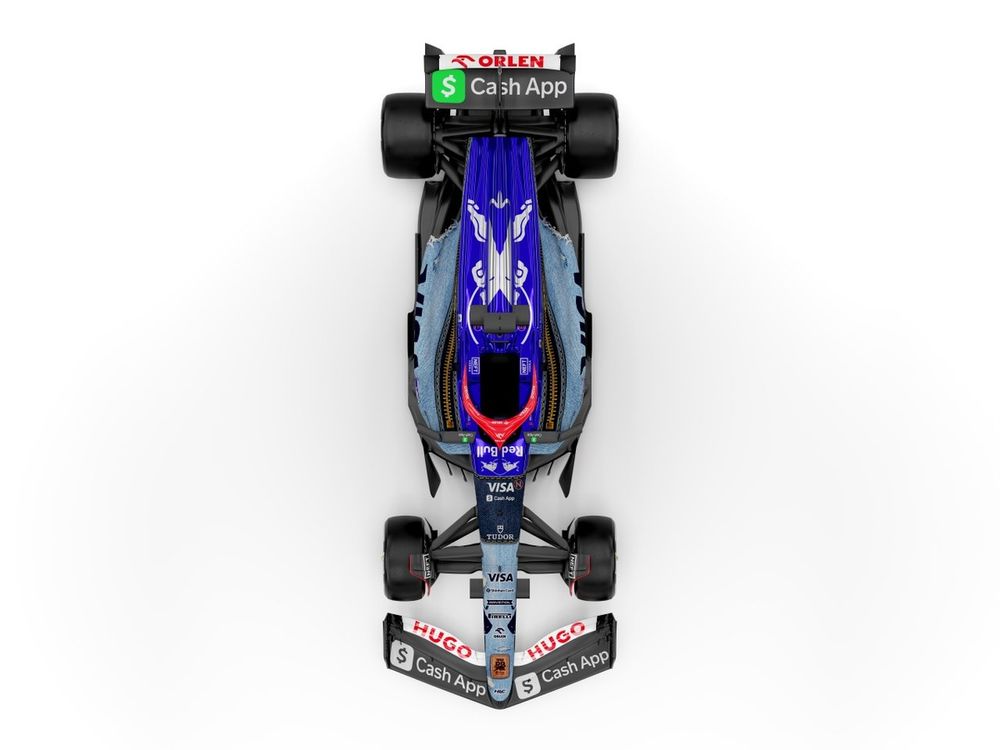 RB F1 Team VCARB 01 special livery, Singapore GP