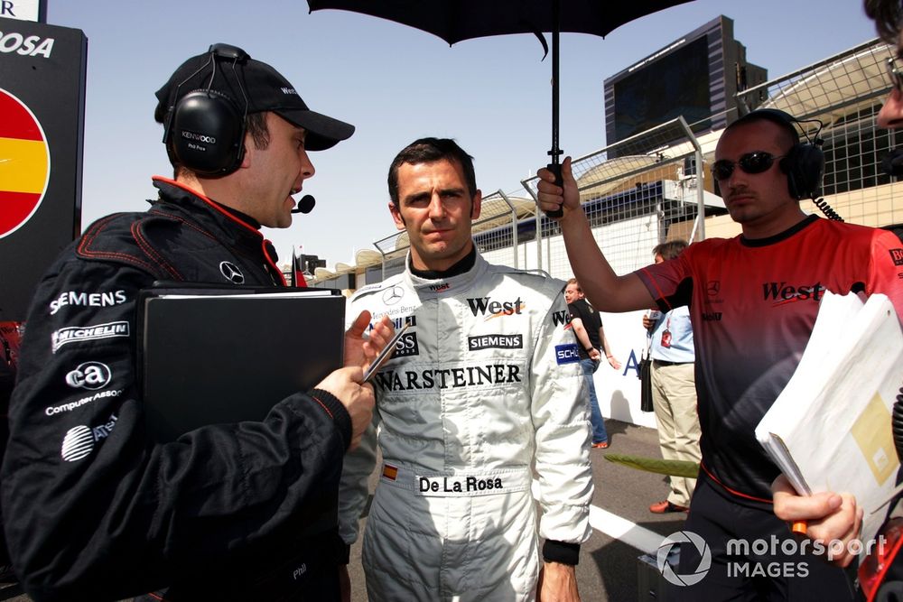 De la Rosa's call-up to replace Montoya in Bahrain was unexpected, but a cherished memory