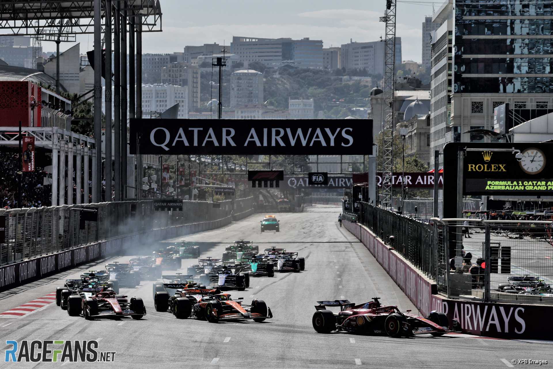 Start, Baku City Circuit, 2024