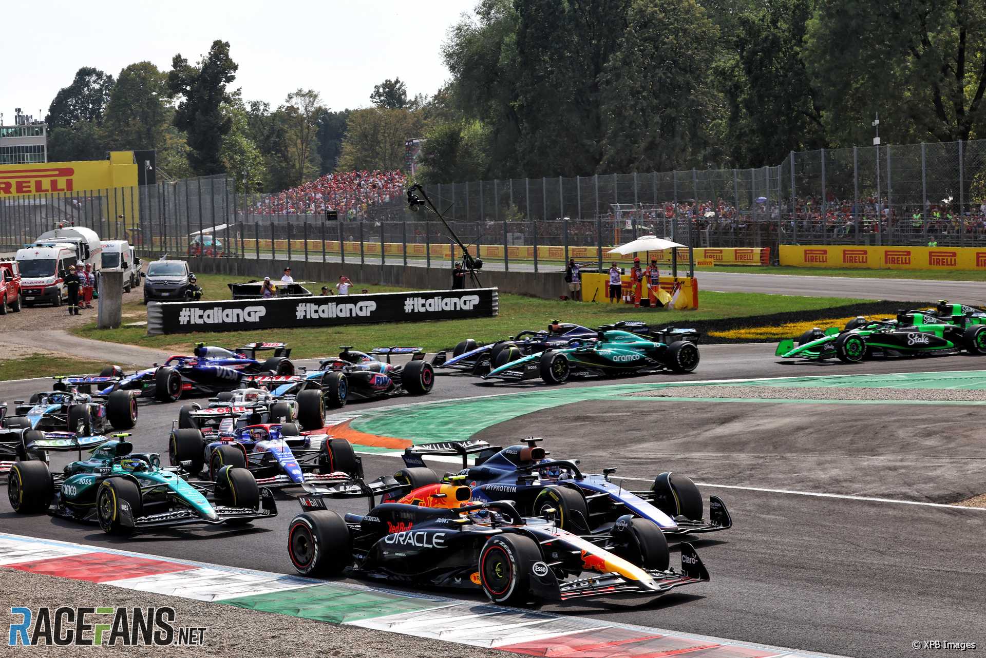 Sergio Perez, Red Bull, Monza, 2024