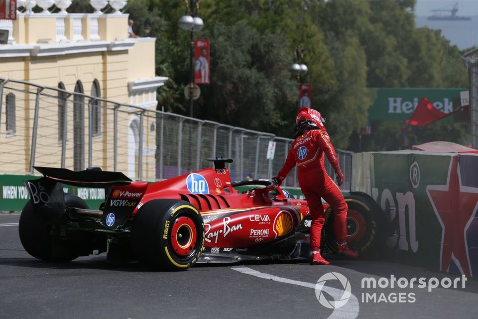 Leclerc and Ferrari recovered well from the Monegasque’s wall hit in FP1