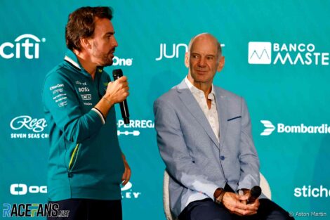 Fernando Alonso, Adrian Newey, Aston Martin, 2024