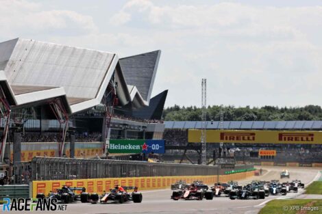 Start, Silverstone, 2021